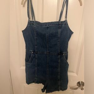 Volcom denim romper